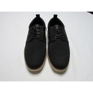 Perry Ellis Oxford mens shoe lace up black  memory foam Sz 11.5 New